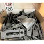 LOT - HOLD DOWN CLAMPS AND RELATED ITEMS