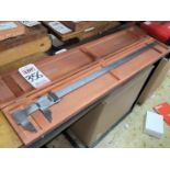 STARRETT 36" VERNIER CALIPER