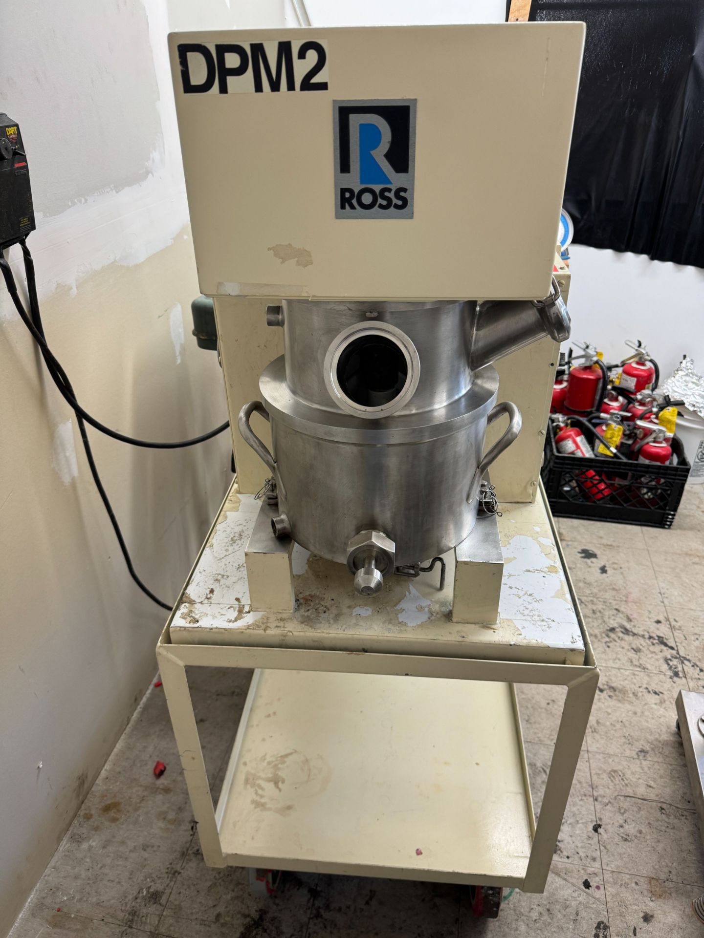ROSS DPM-2 PLANETARY MIXER, 2-GALLON MIX CAN, STAINLESS STEEL CONSTRUCTION, RELIANCE VARIABLE - Image 2 of 12