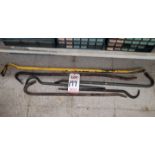 LOT - (6) PRY BARS, FROM 2' - 42"