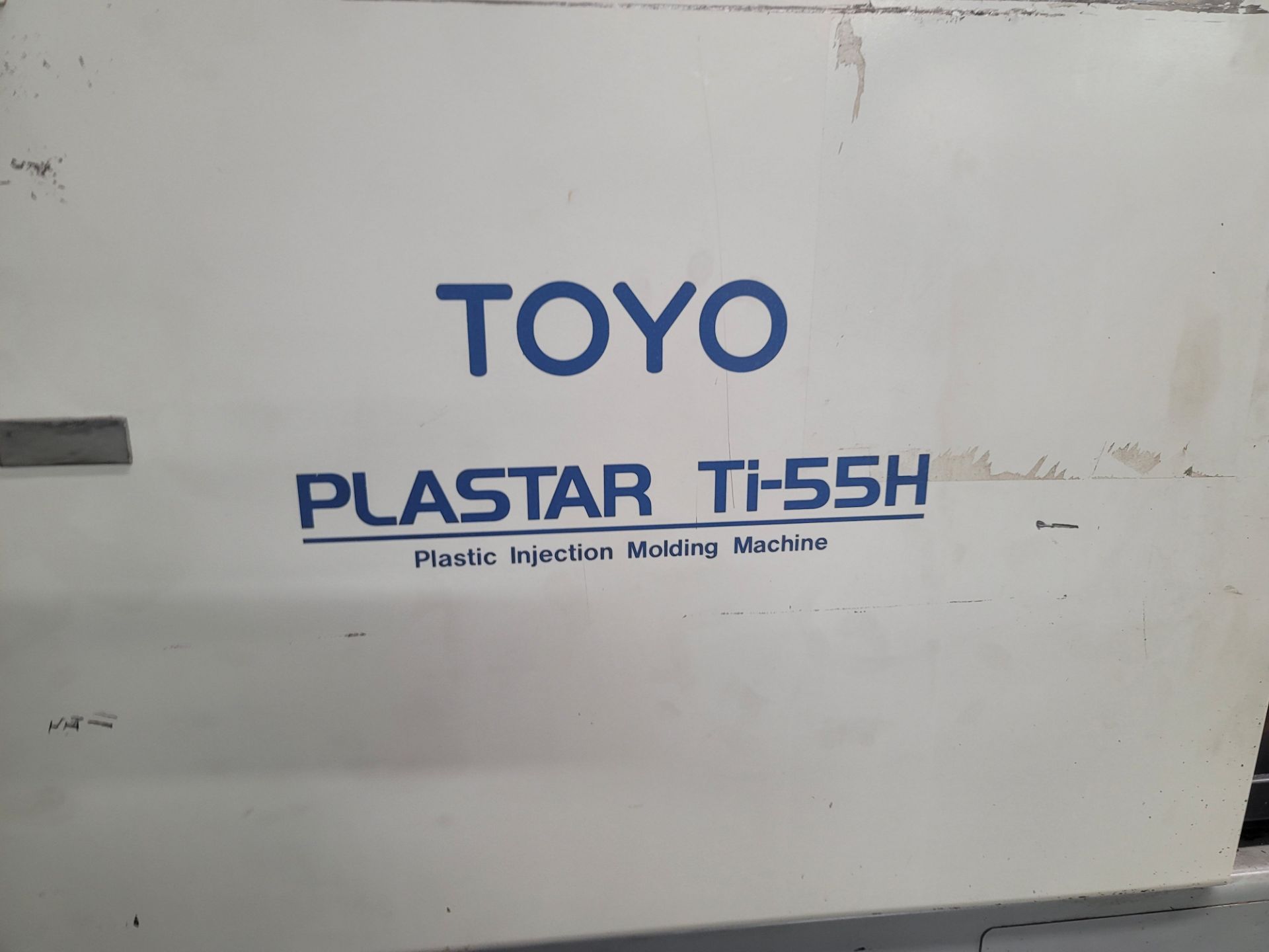 TOYO PLASTAR Ti-55H PLASTIC INJECTION MOLDING MACHINE, 55 TON CAPACITY, 2.7 OZ SHOT SIZE, 18" X - Image 2 of 7