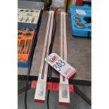 LOT - (2) FTM 24" STRIP HEATERS FOR BENDING PLASTIC, MODEL FS-24