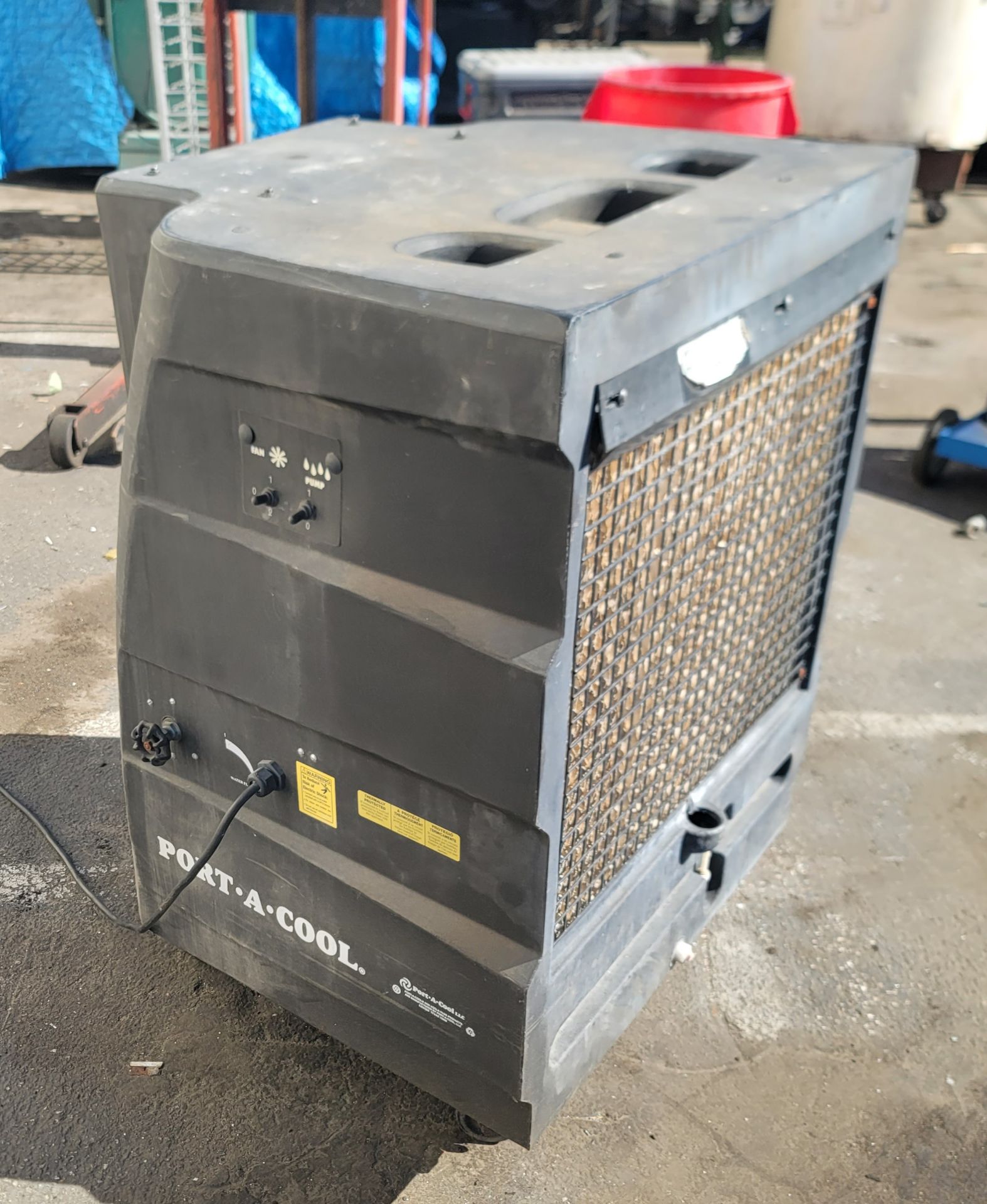 PORT-A-COOL CYCLONE 3200 PORTABLE EVAPORATIVE COOLER, MODEL PACCYC04, S/N 354648-13 - Image 3 of 4