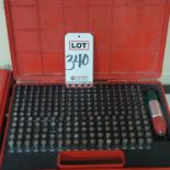 MHS PIN GAGE SET, 0.251-0.500, M2 MINUS