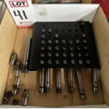 LOT - ER11 COLLETS AND COLLET TOOL HOLDERS, FITS STAR SWISS LATHES