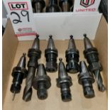 LOT - CAT 30 CNC TOOL HOLDERS