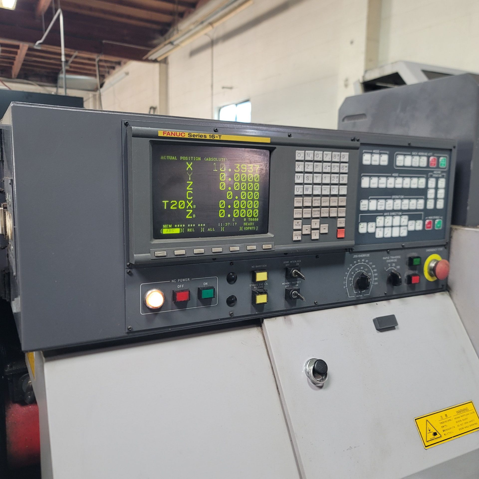1999 STAR SR-32 SWISS LATHE, FANUC 16-T CONTROL, 32MM (1-1/4") MAIN/SUB SPINDLE, FULL C-AXIS, 7,000 - Image 5 of 23