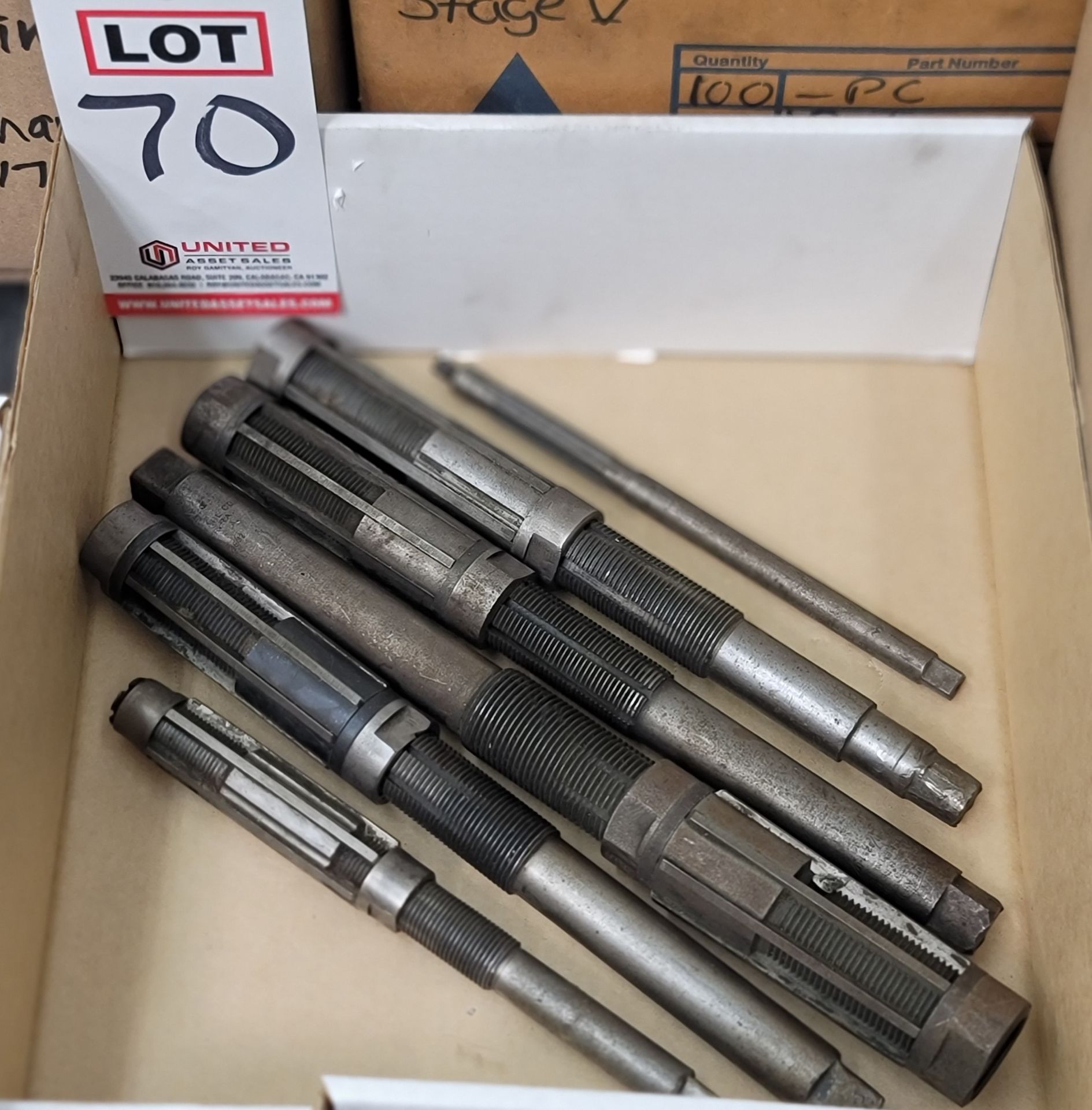 LOT - ADJUSTABLE REAMERS