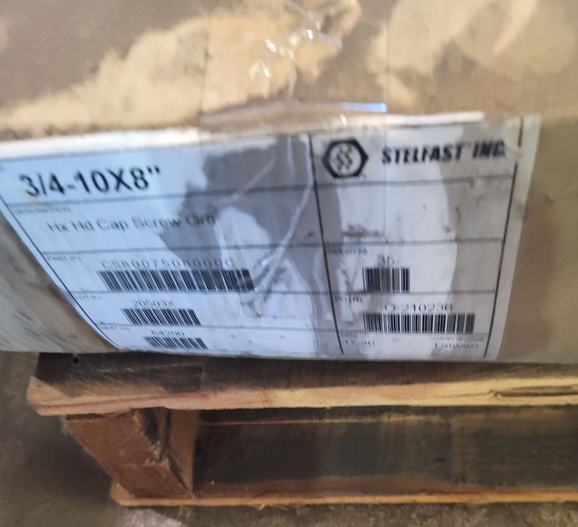 LOT - PALLET OF MISC. FASTENERS, BOLTS, ETC. - Image 2 of 4