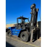 WIGGINS W300Y-130 FORKLIFT, 30,000 LB CAPACITY, 2-STAGE MAST, DUAL FRONT TIRES, DIESEL POWERED, LOAD