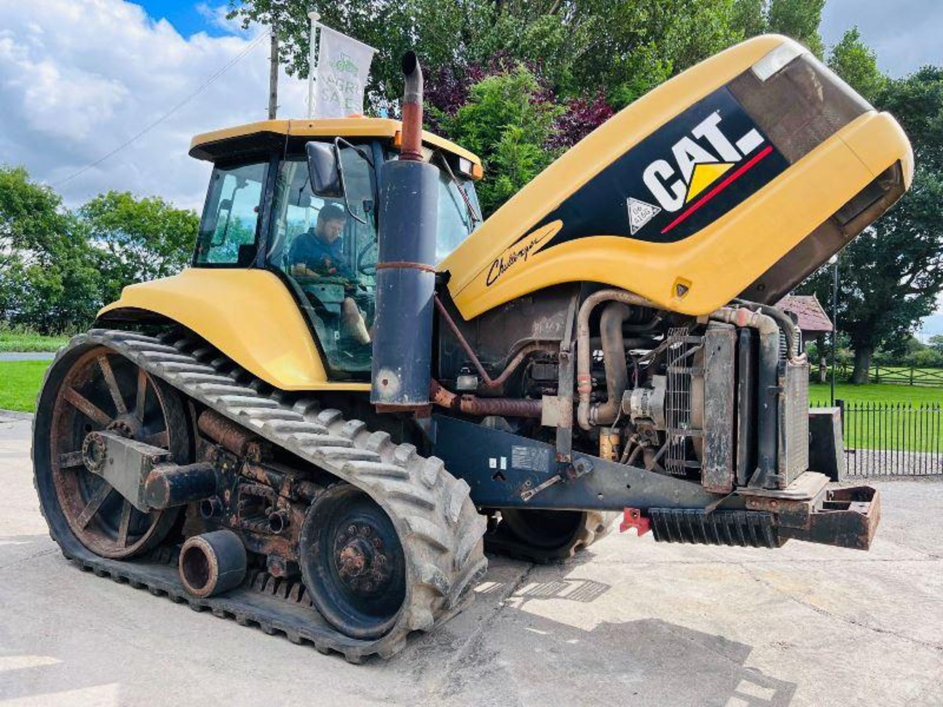 CATERPILLAR CHALLENGER 45 TRACKED TRACTOR C/W AC CABIN - Image 4 of 16