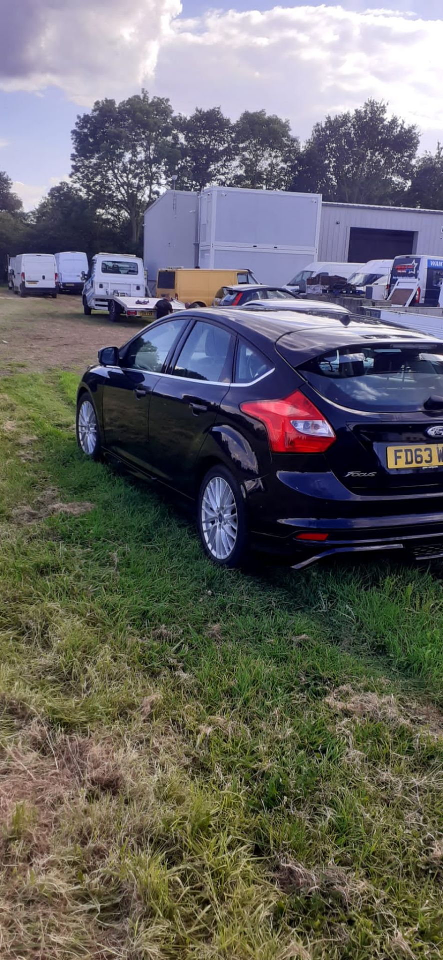 2014 63 ford focus zetec s 1.0 turbo petrol Hatchback - non runner - alloy wheels - Image 5 of 7