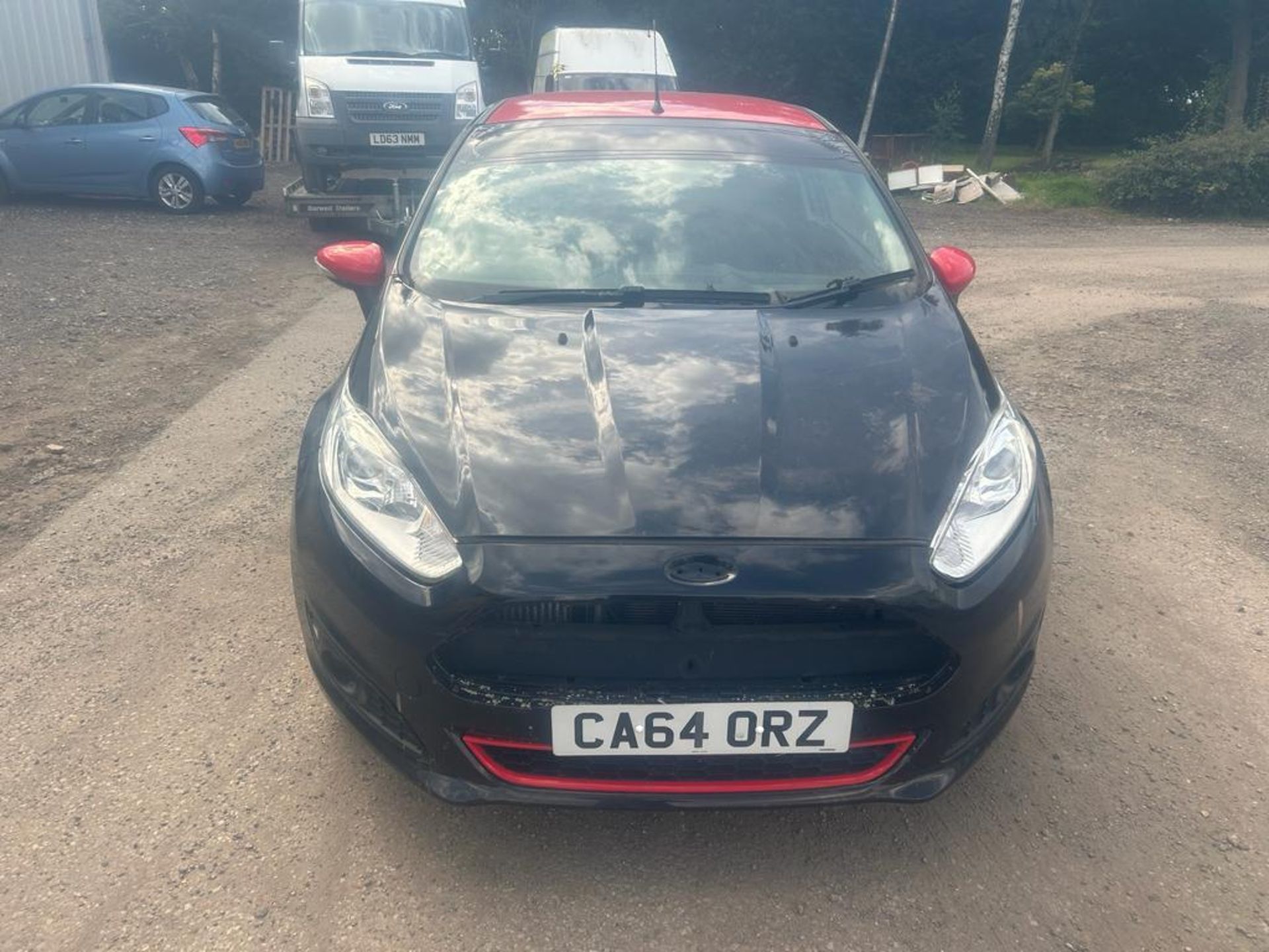 2014 64 ford fiesta zetec s Hatchback - 35k miles - Non runner - Image 2 of 10