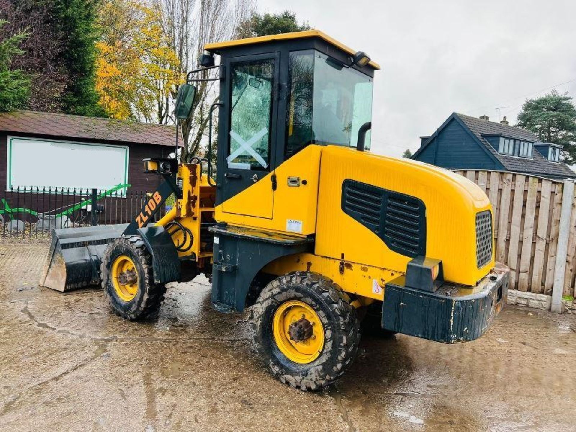 ZL10B 4WD LOADING SHOVEL C/W BUCKET - Image 10 of 15