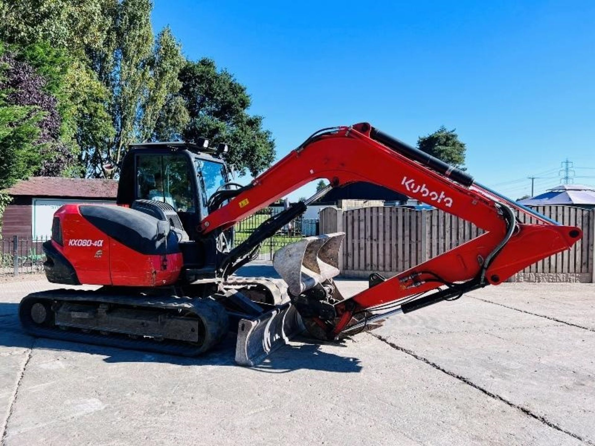 KUBOTA KX080-4TRACKED EXCAVATOR *YEAR 2020, 3464 H - Image 3 of 18