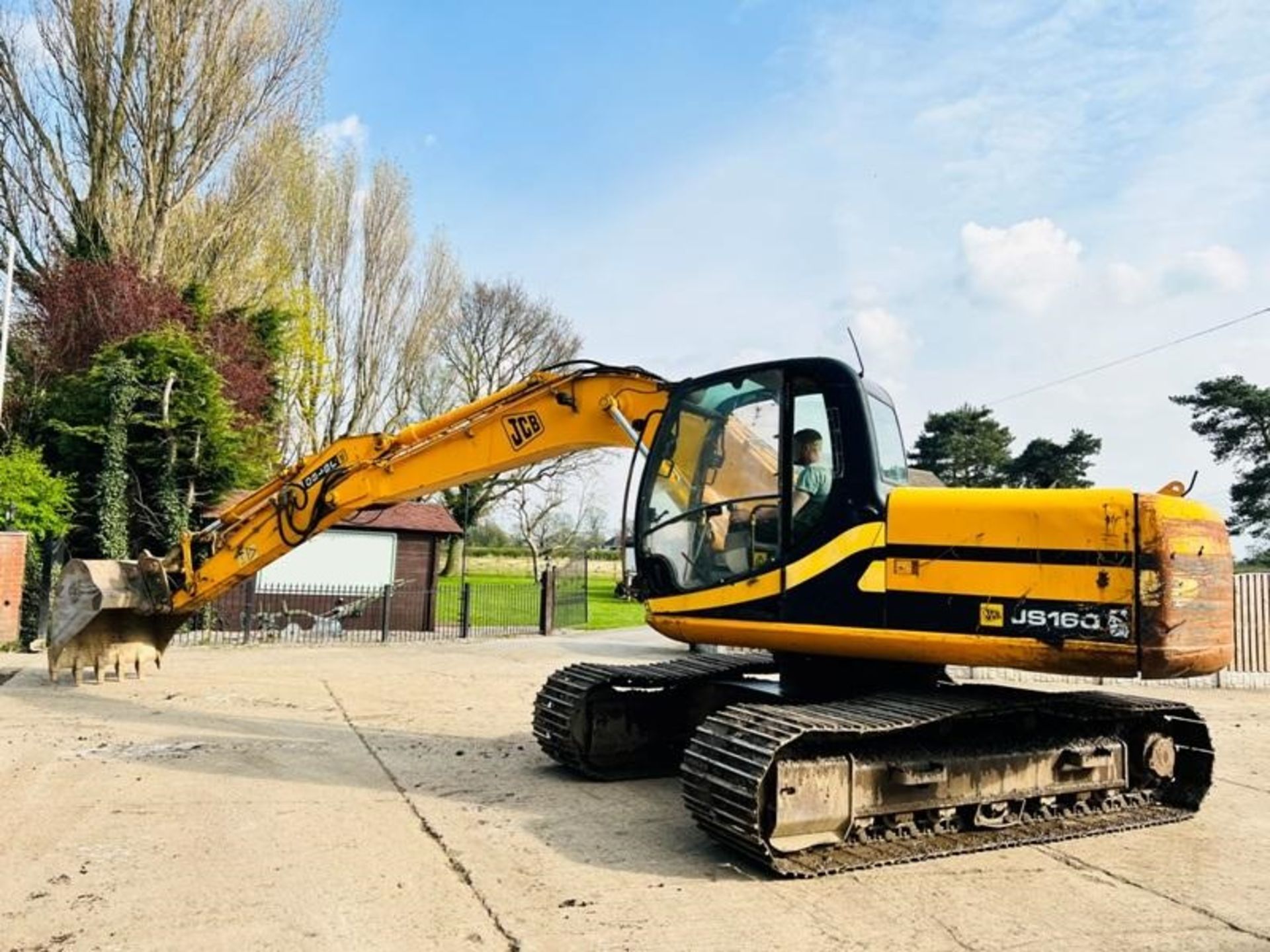 JCB JS160 TRACKED EXCAVATOR * YEAR 2006 * C/W QUIC - Image 6 of 11