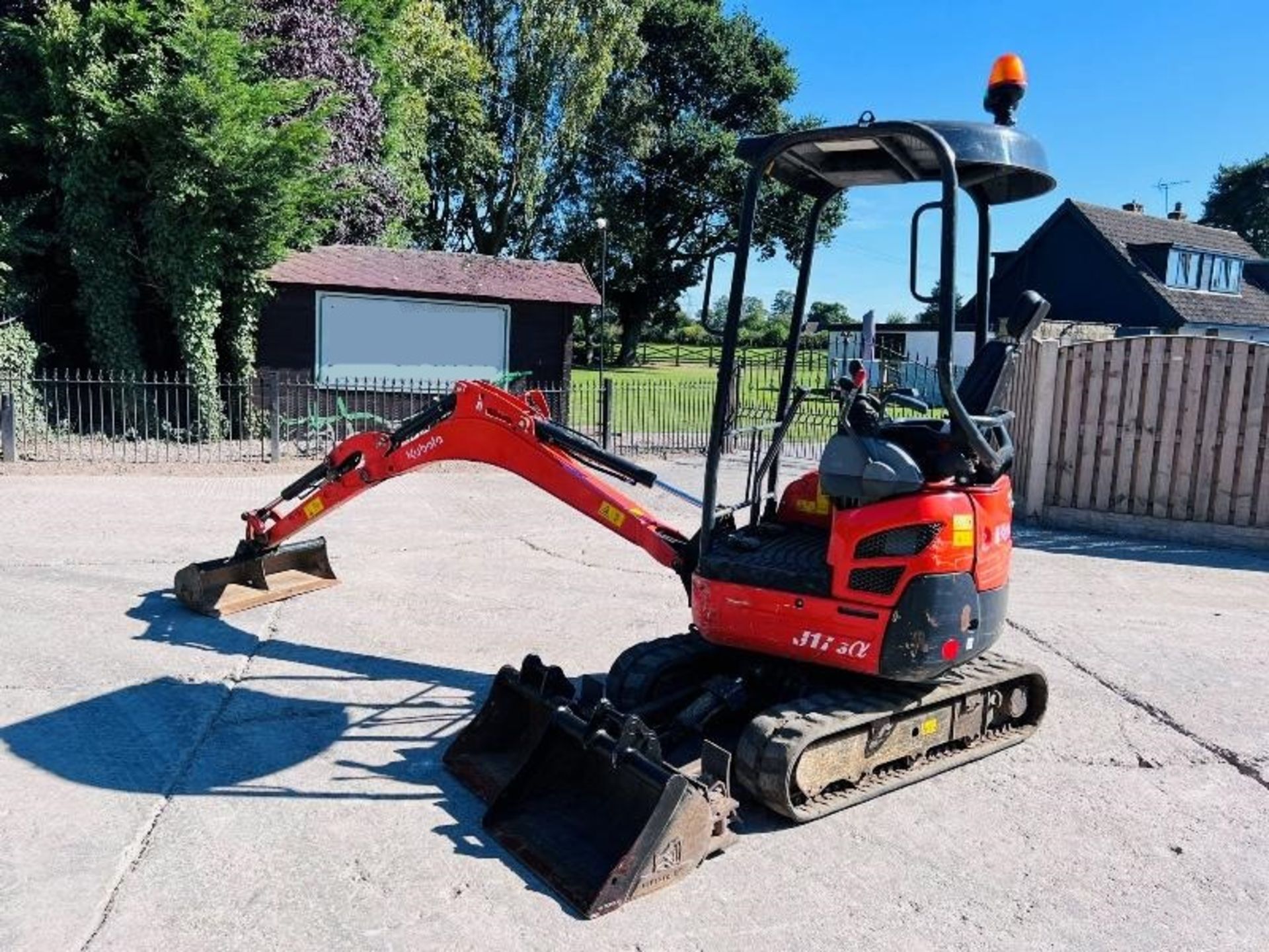 KUBOTA U17-3CX EXCAVATOR *YEAR 2020 , ONLY 1381 HO