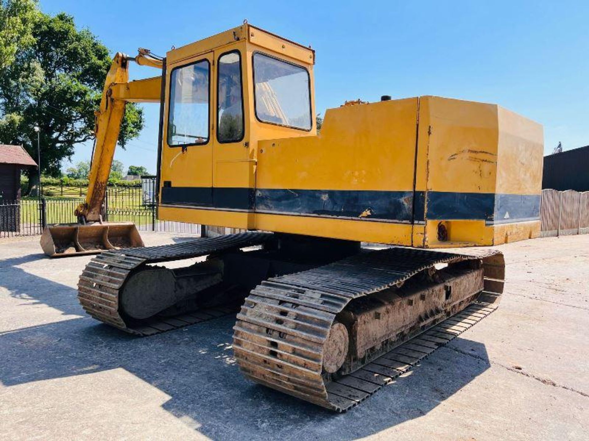 CATERPILLAR 211BLC TRACKED EXCAVATOR C/W PERKINS E - Image 8 of 14