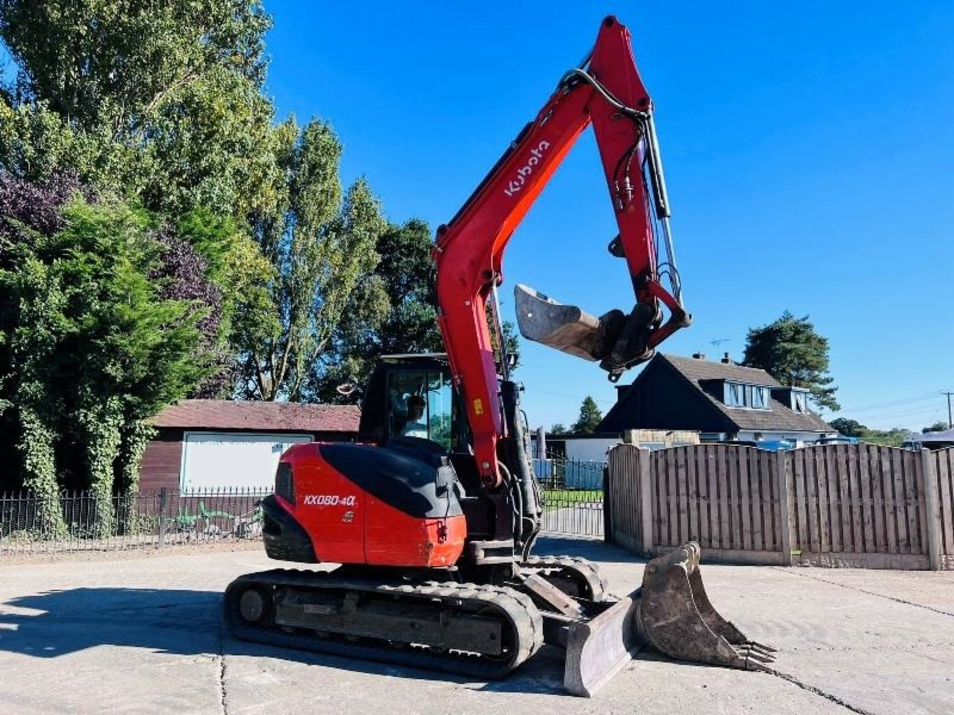 KUBOTA KX080-4TRACKED EXCAVATOR *YEAR 2020, 3464 H - Image 4 of 18