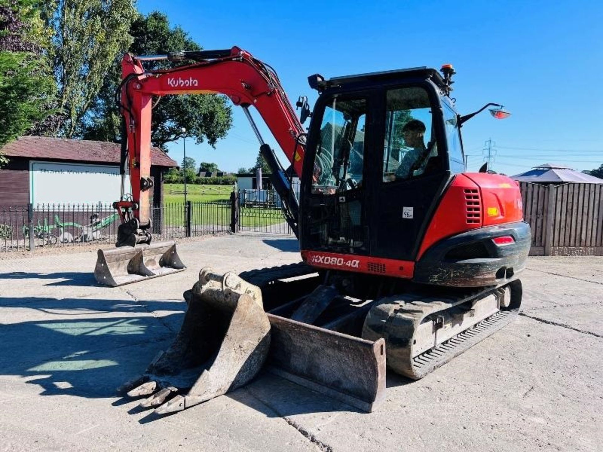 KUBOTA KX080-4TRACKED EXCAVATOR *YEAR 2020, 3464 H - Image 10 of 18