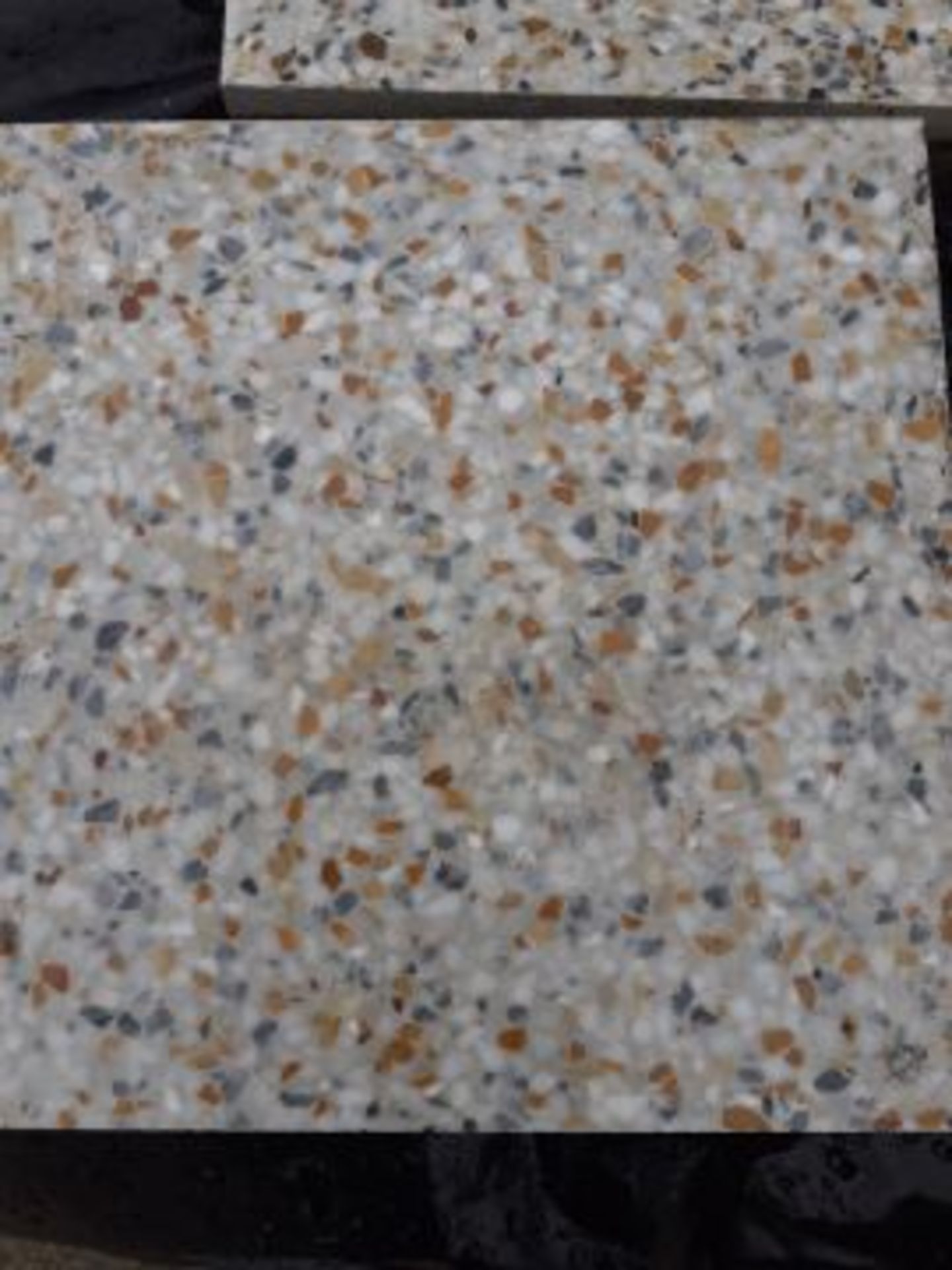 1 PALLET OF TERRAZZO FLOOR TILES - 24 SQ YRDS PER 