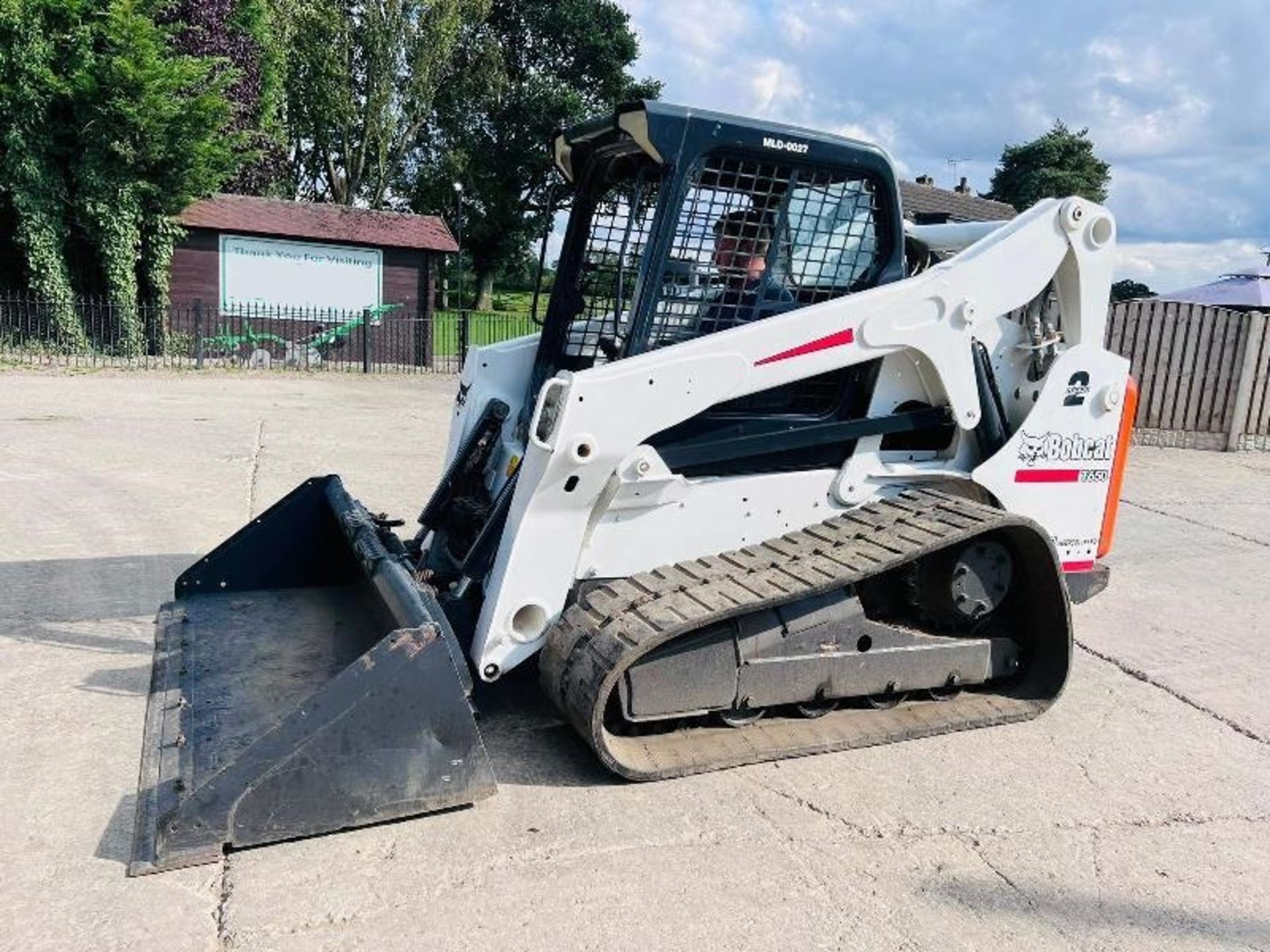 BOBCAT T650 TRACKED SKIDSTEER *YEAR 2013, 1880 HOU - Image 5 of 14