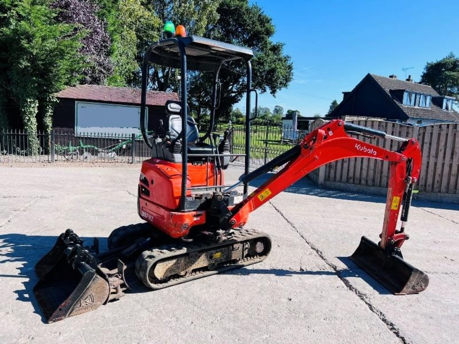 KUBOTA U17-3CX EXCAVATOR *YEAR 2020 , ONLY 1381 HO - Image 12 of 12