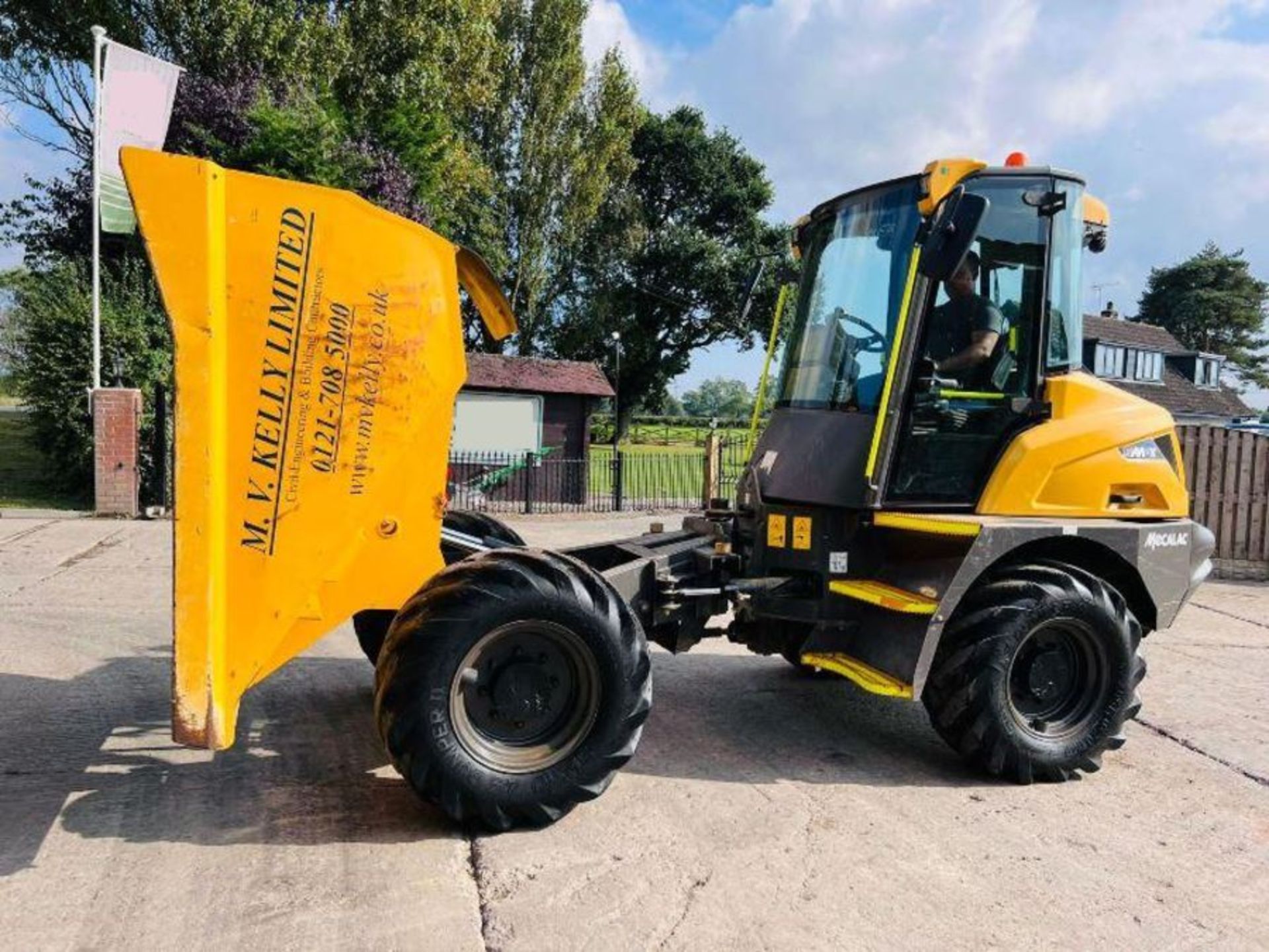 MECALAC 6MDX 4WD DUMPER *YEAR 2020, 1594 HOURS C/W AC CABIN - Image 14 of 15