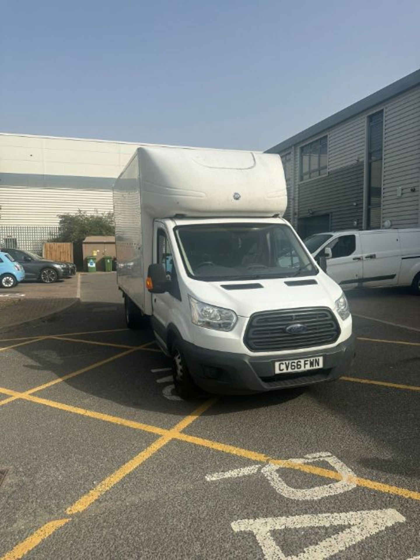 2016 FORD TRANSIT BOX VAN WITH TAIL LIFT
