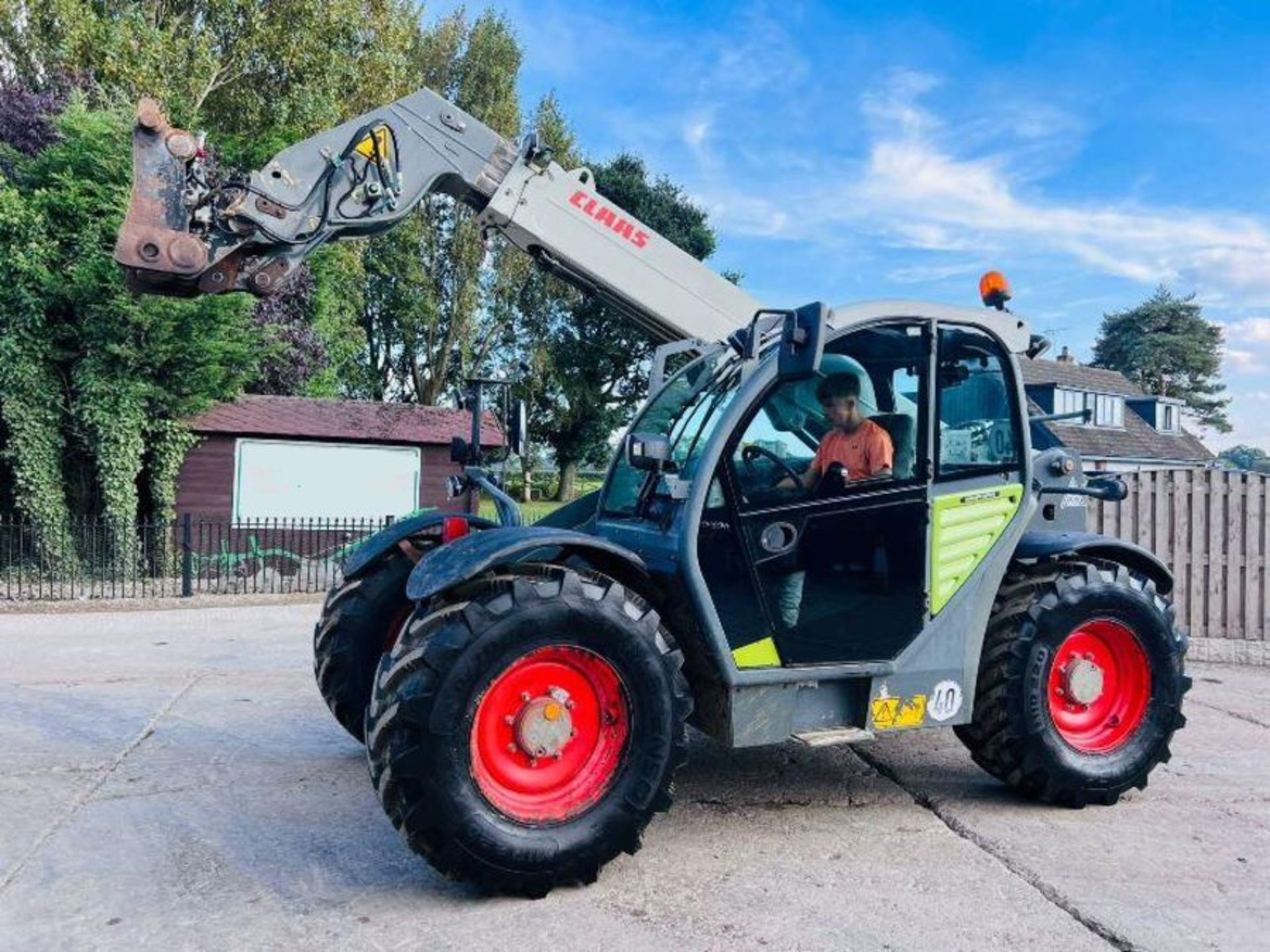 CLAAS 7035 SCOPION 4WD TELEHANDLER *YEAR 2015, AG SPEC* C/W PUH - Image 3 of 17