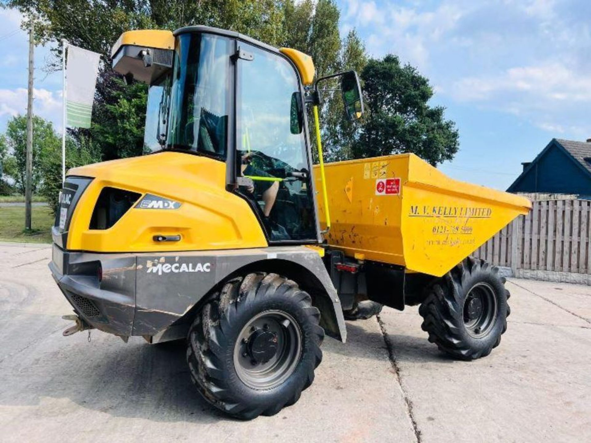 MECALAC 6MDX 4WD DUMPER *YEAR 2020, 453 HOURS C/W AC CABIN - Image 4 of 17
