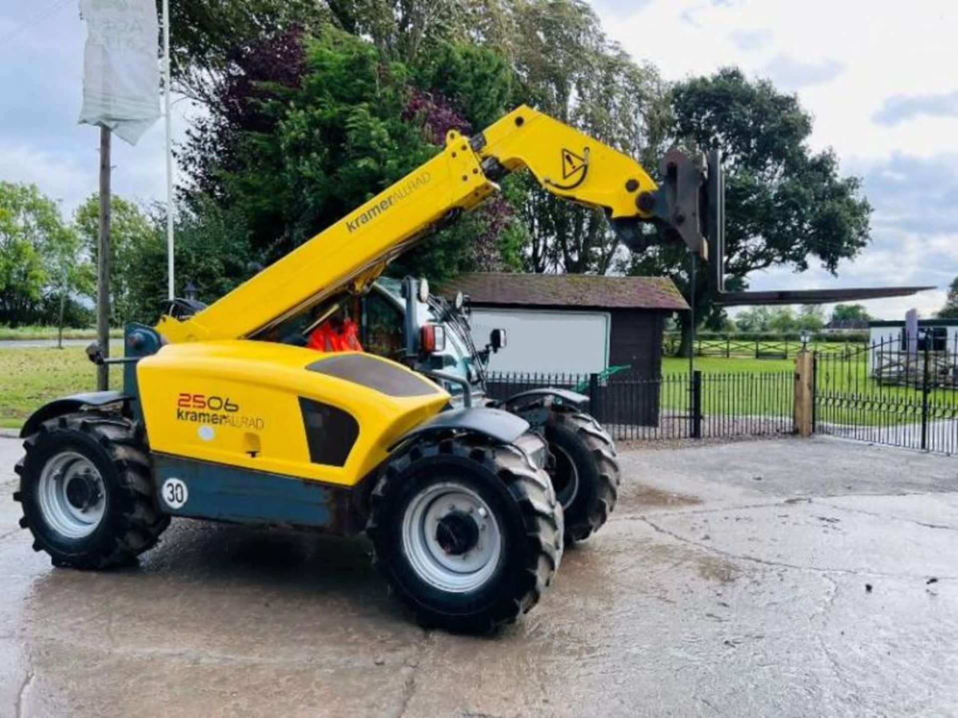 KRAMER ALLRAD 4074WD TELEHANDLER *YEAR 2011, AG SPEC* C/W PUH - Image 14 of 16