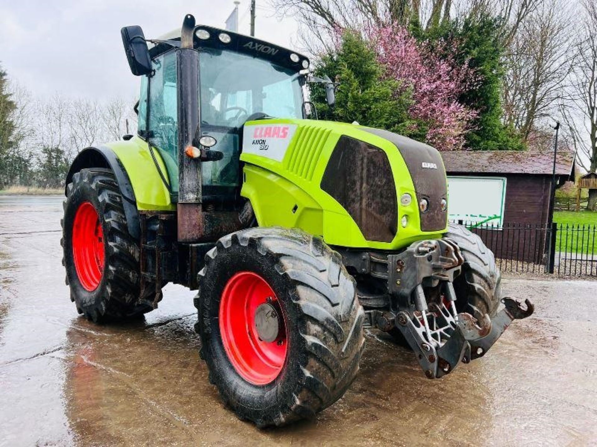 CLAAS AXION 810 4WD TRACTOR * YEAR 2008 * C/W FRONT LINKAGE