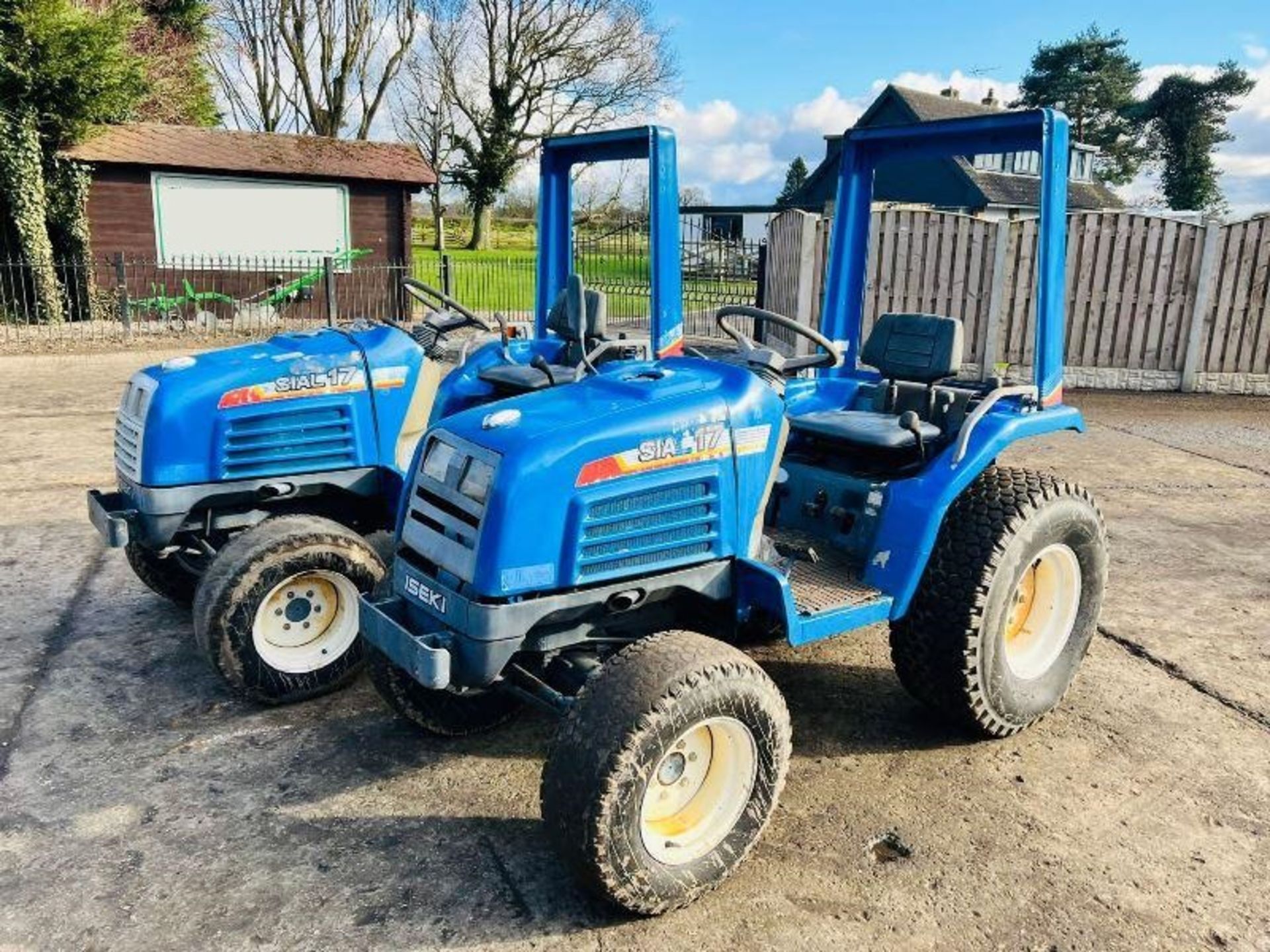 ISEKI TF17F 4WD COMPACT TRACTOR * CHOICE OF TWO * - Image 2 of 16