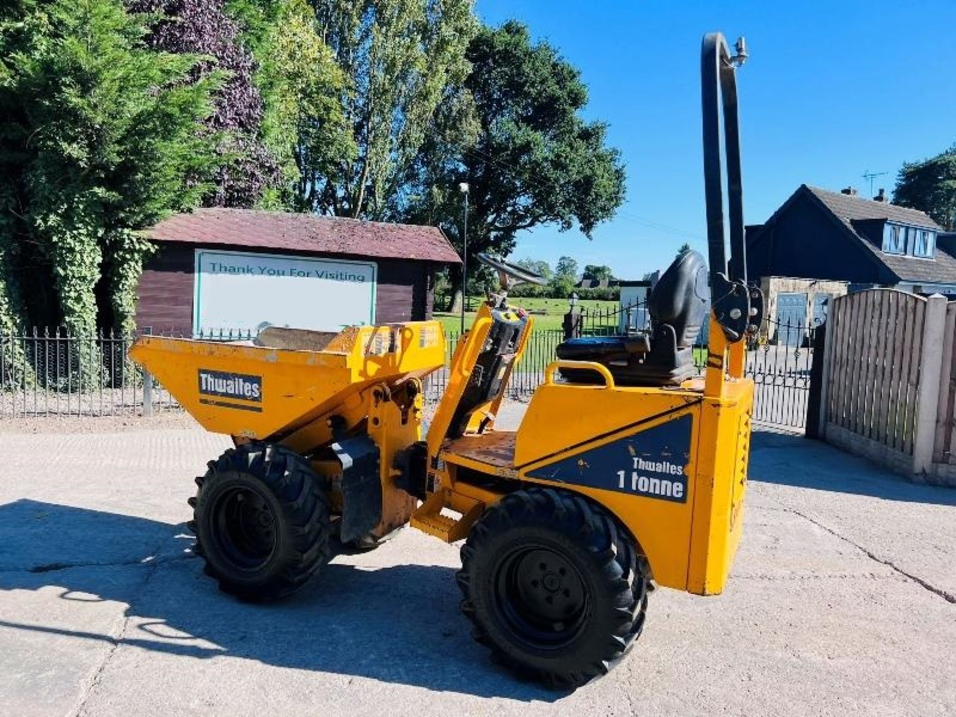 THWAITES 1 TON HIGH TIP DUMPER *YEAR 2020, ONLY 11 - Image 9 of 15