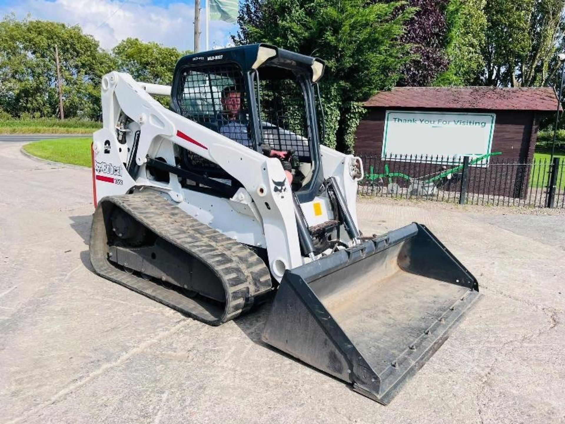 BOBCAT T650 TRACKED SKIDSTEER *YEAR 2013, 1880 HOU - Image 6 of 14