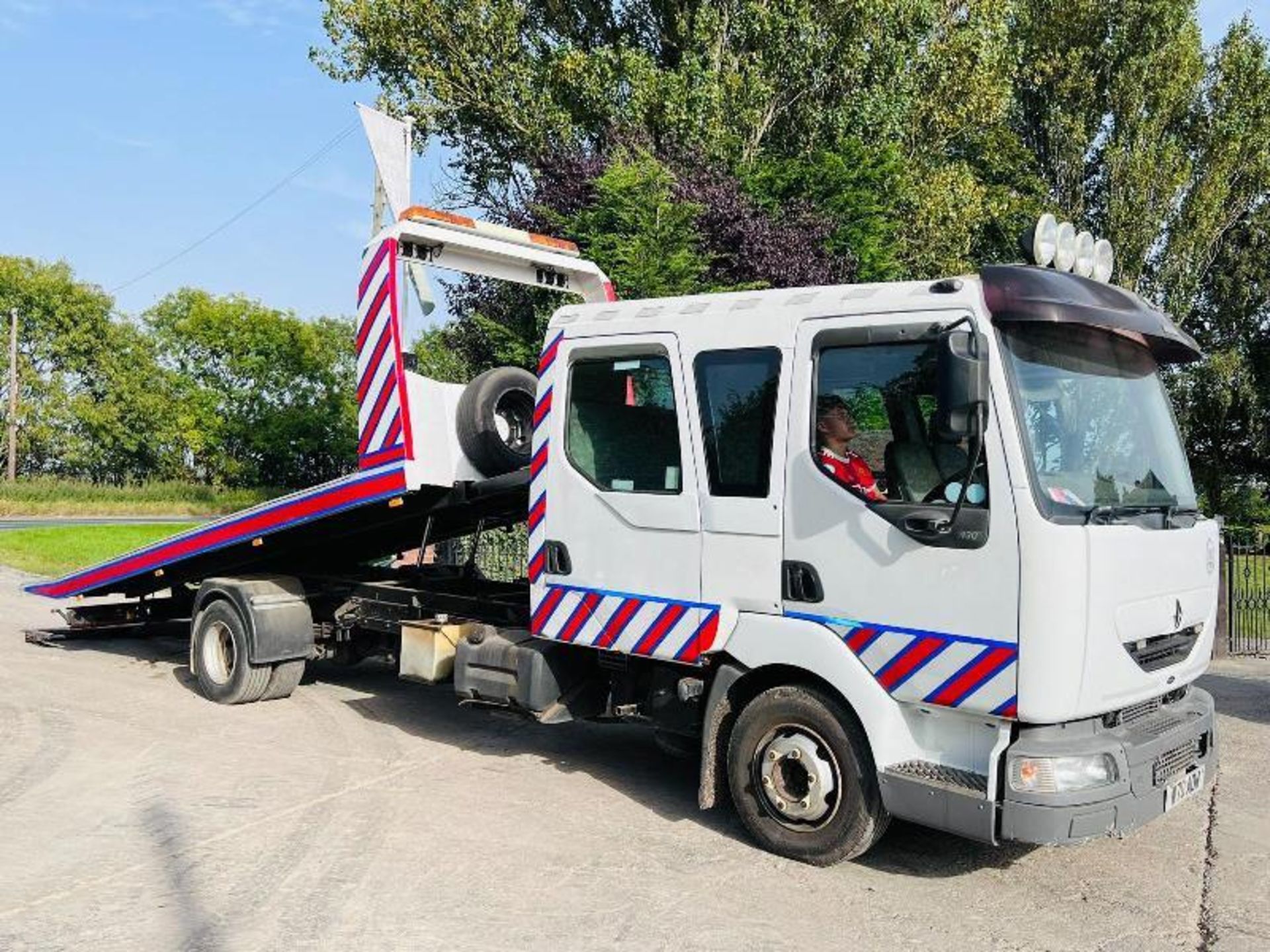 RENAULT 40ACA5 RECOVERY TRUCK C/W TILT & SLIDE BOD