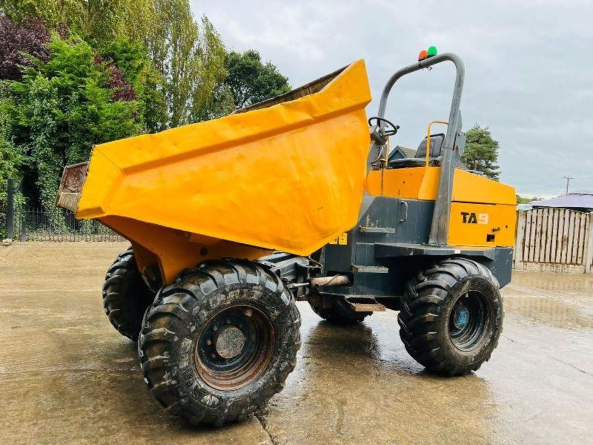 TEREX TA9 4WD DUMPER *YEAR 2014 , 3074 HOURS* C/W ROLE BAR - Image 12 of 16