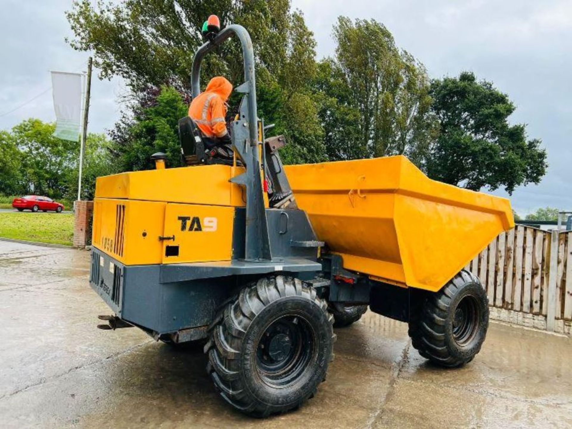 TEREX TA9 4WD DUMPER *YEAR 2014 , 3074 HOURS* C/W ROLE BAR - Image 6 of 16