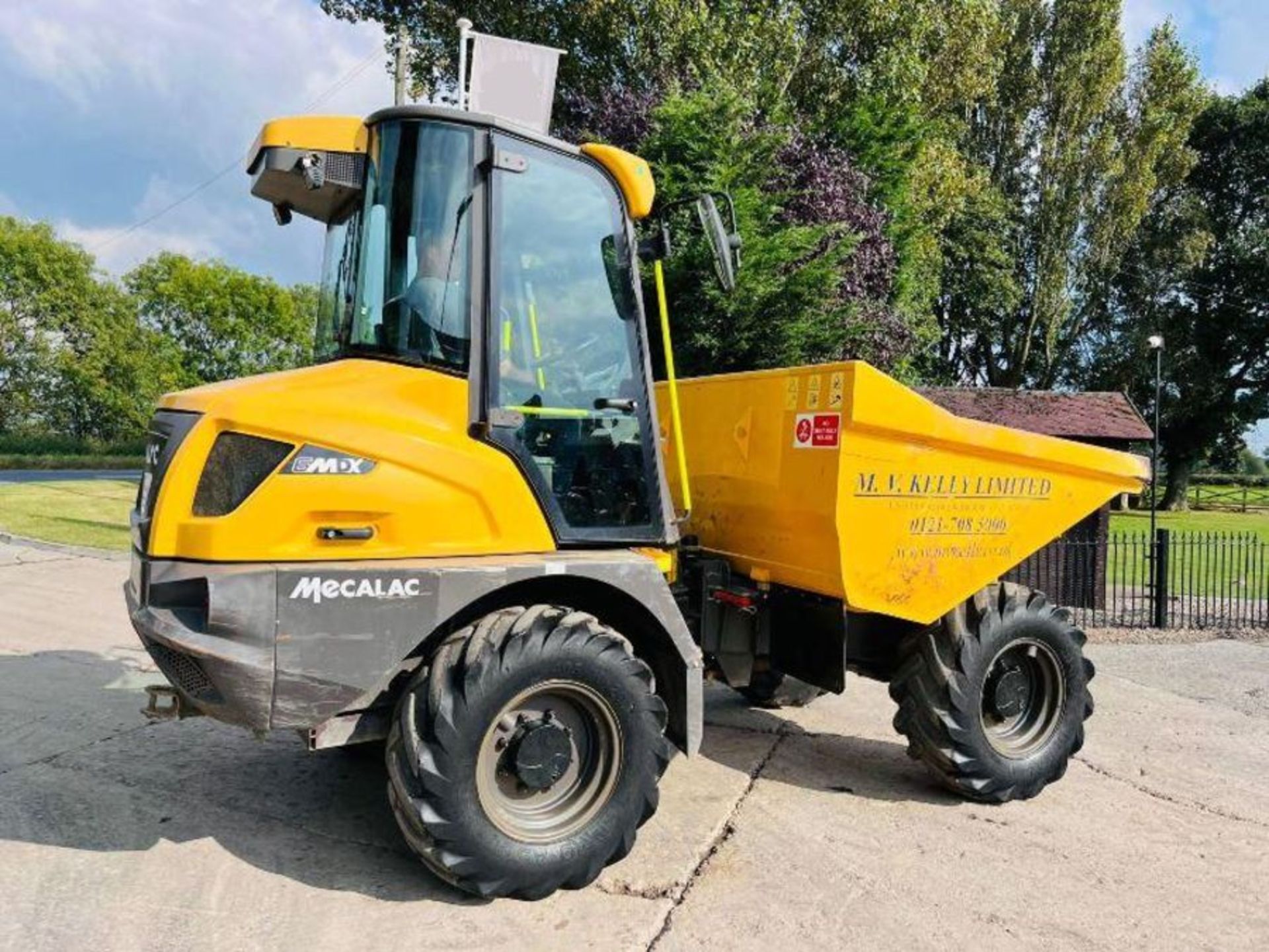 MECALAC 6MDX 4WD DUMPER *YEAR 2020, 1594 HOURS C/W AC CABIN - Image 12 of 15