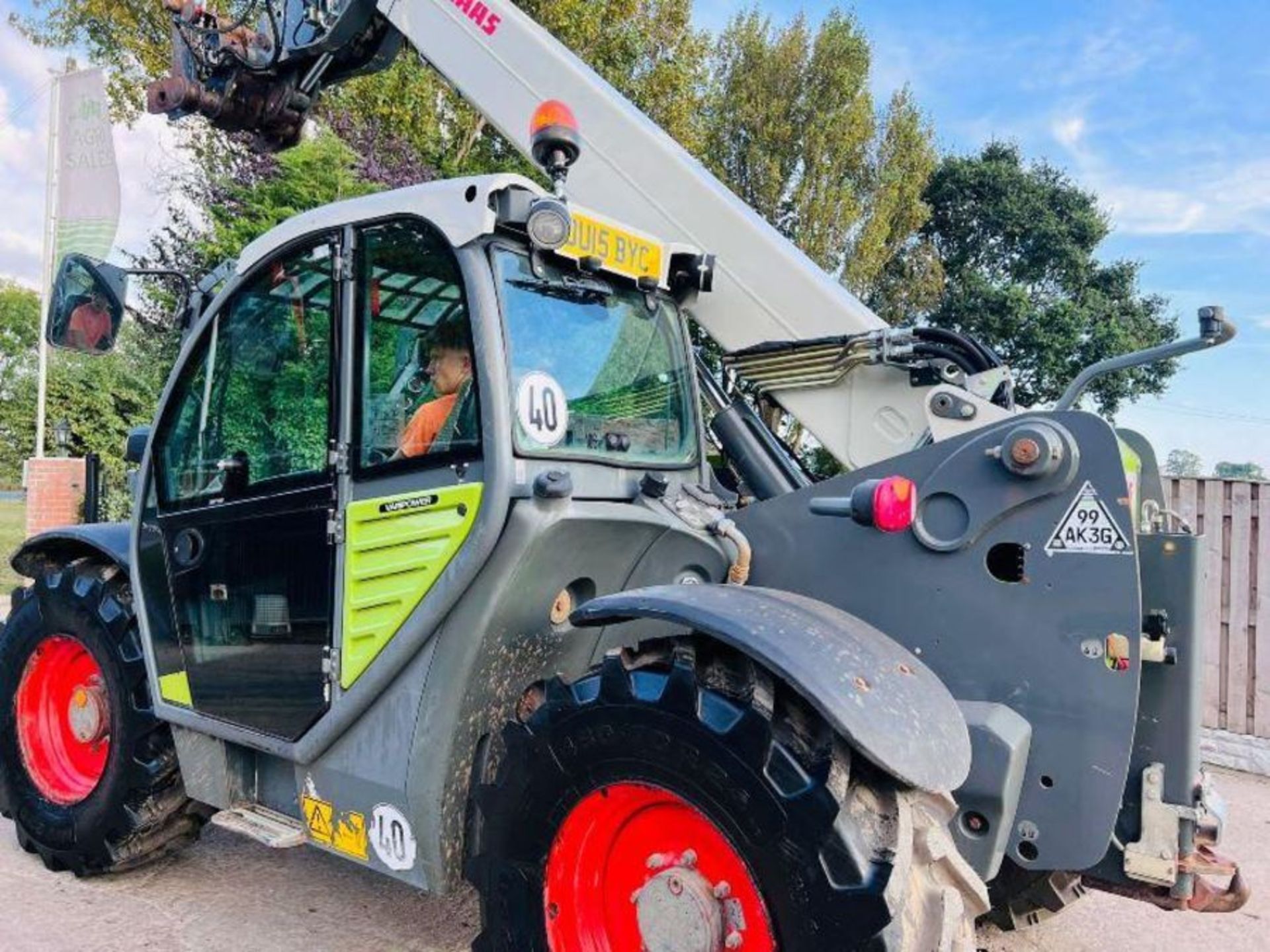 CLAAS 7035 SCOPION 4WD TELEHANDLER *YEAR 2015, AG SPEC* C/W PUH - Image 9 of 17