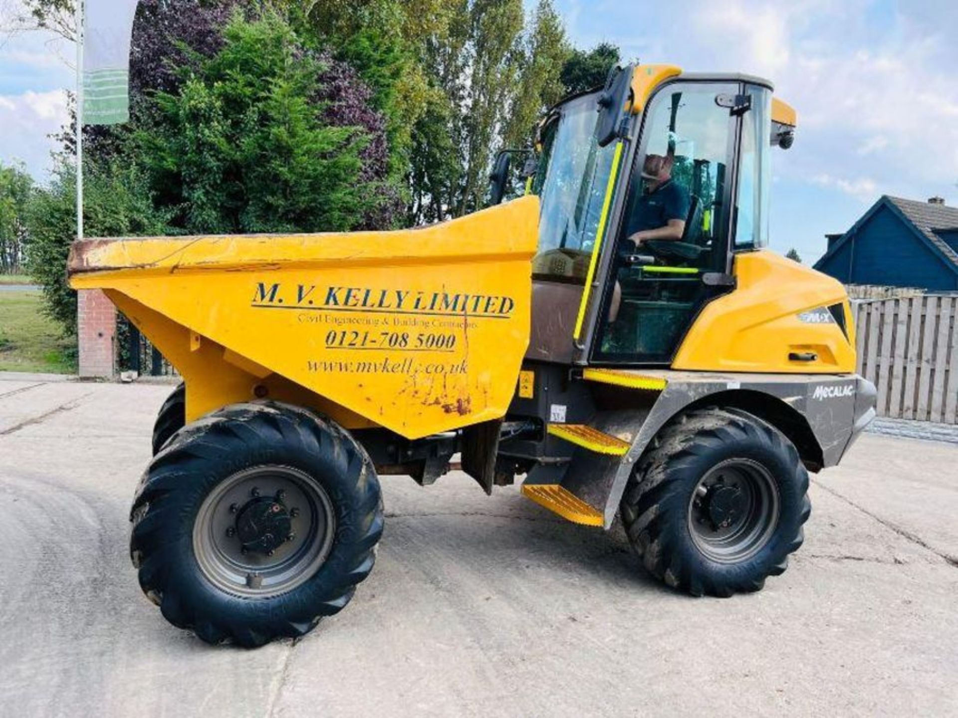 MECALAC 6MDX 4WD DUMPER *YEAR 2020, 453 HOURS C/W AC CABIN - Image 15 of 17