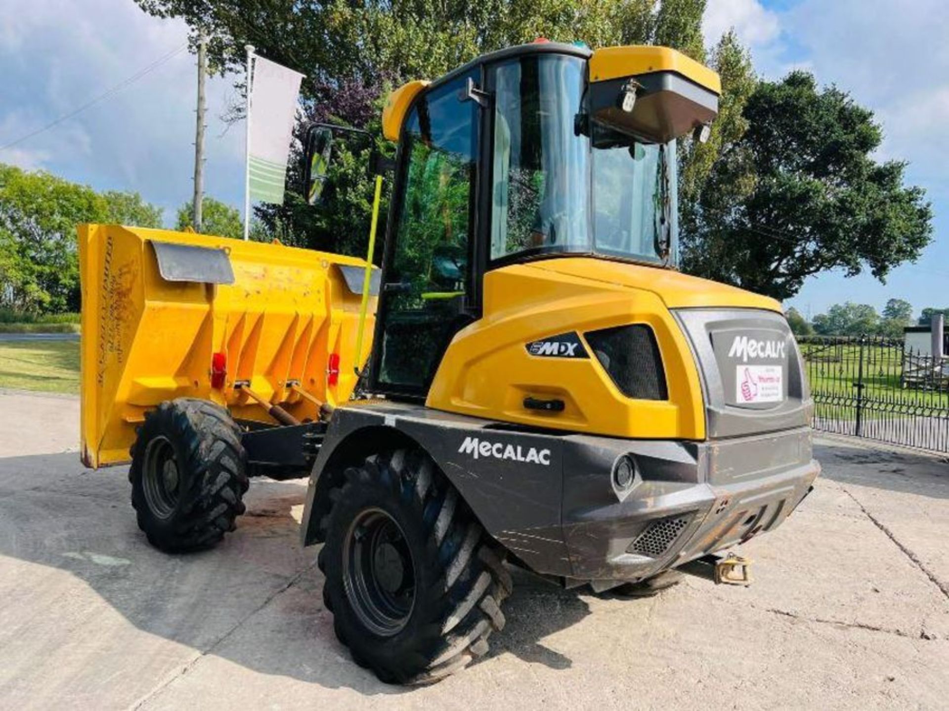 MECALAC 6MDX 4WD DUMPER *YEAR 2020, 453 HOURS C/W AC CABIN - Image 5 of 17