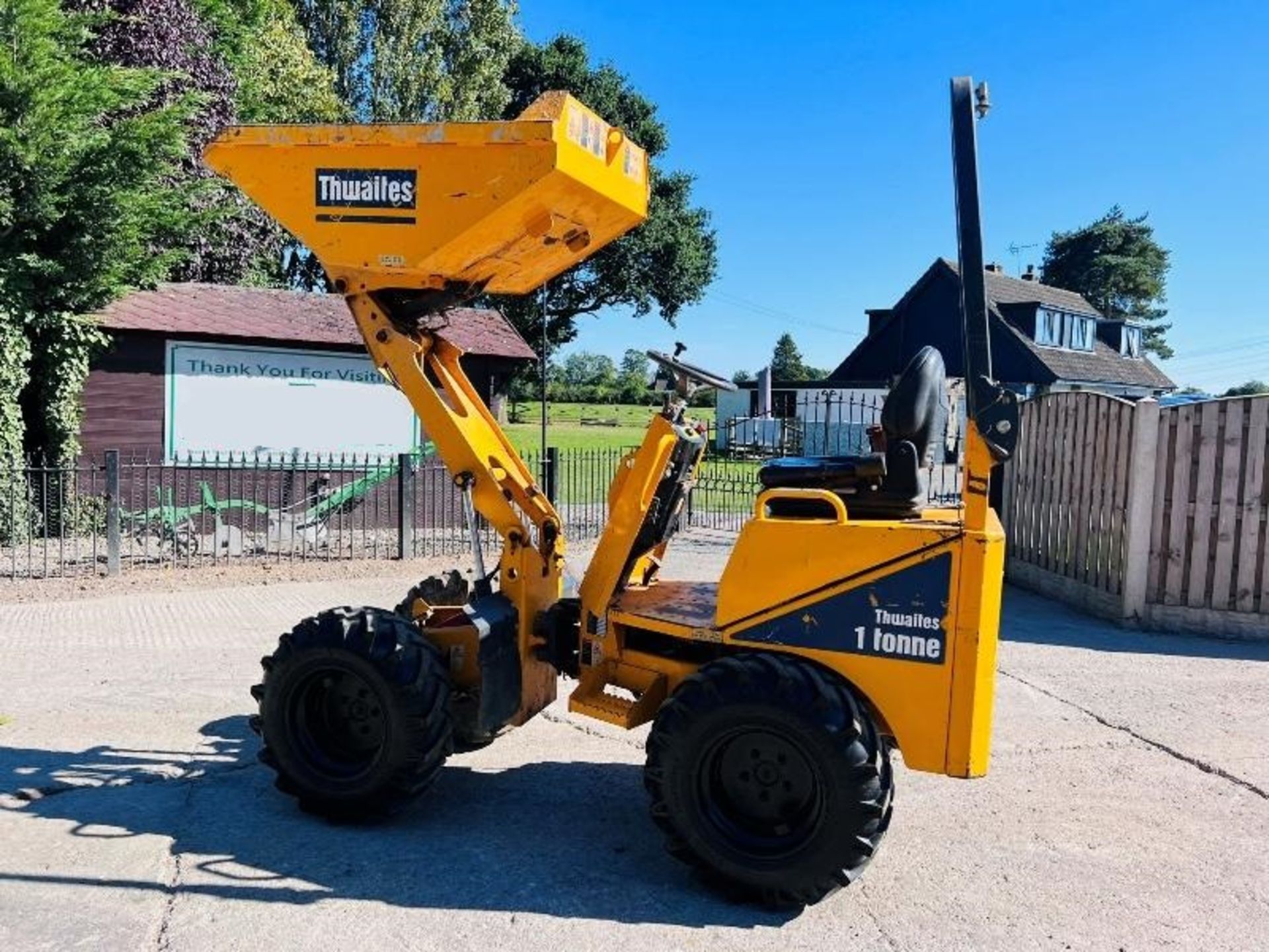 THWAITES 1 TON HIGH TIP DUMPER *YEAR 2020, ONLY 11 - Image 10 of 15