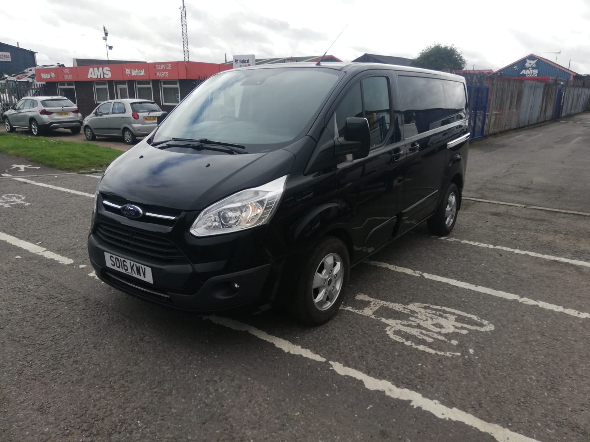 2016 16 FORD TRANSIT CUSTOM LIMITED 2.0 PANEL VAN - 64K MILES - EURO 6 - AIR CON - ALLOY WHEELS - Image 3 of 10