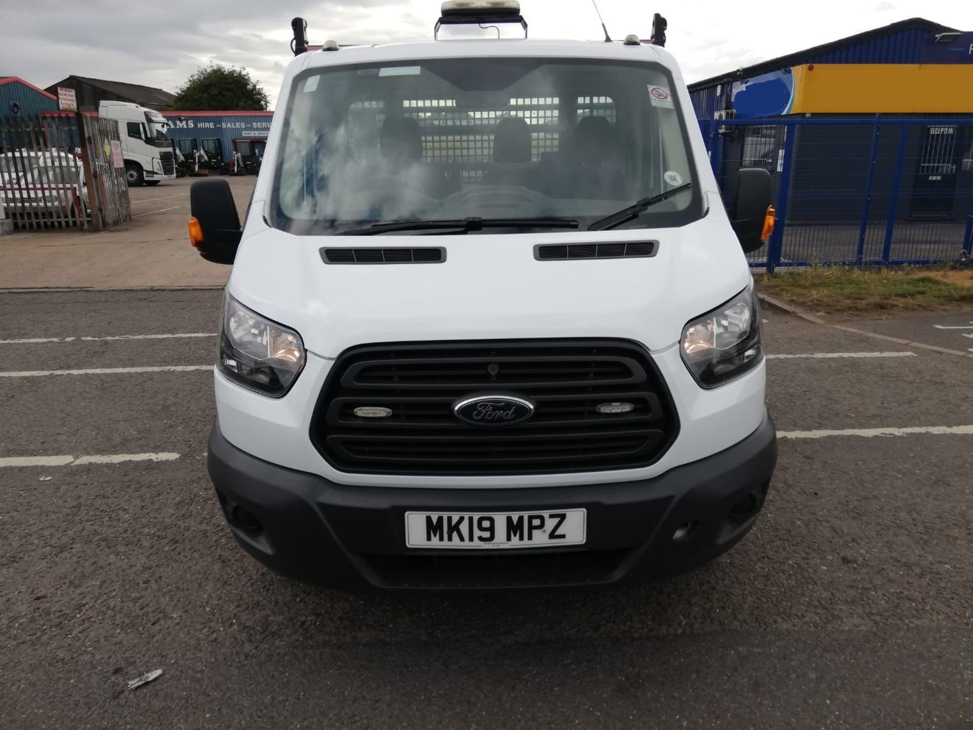 2019 19 TRANSIT LWB DROPSIDE WITH TAIL LIFT - 93K MILE - EURO 6 - TWIN REAR WHEEL - Image 2 of 9