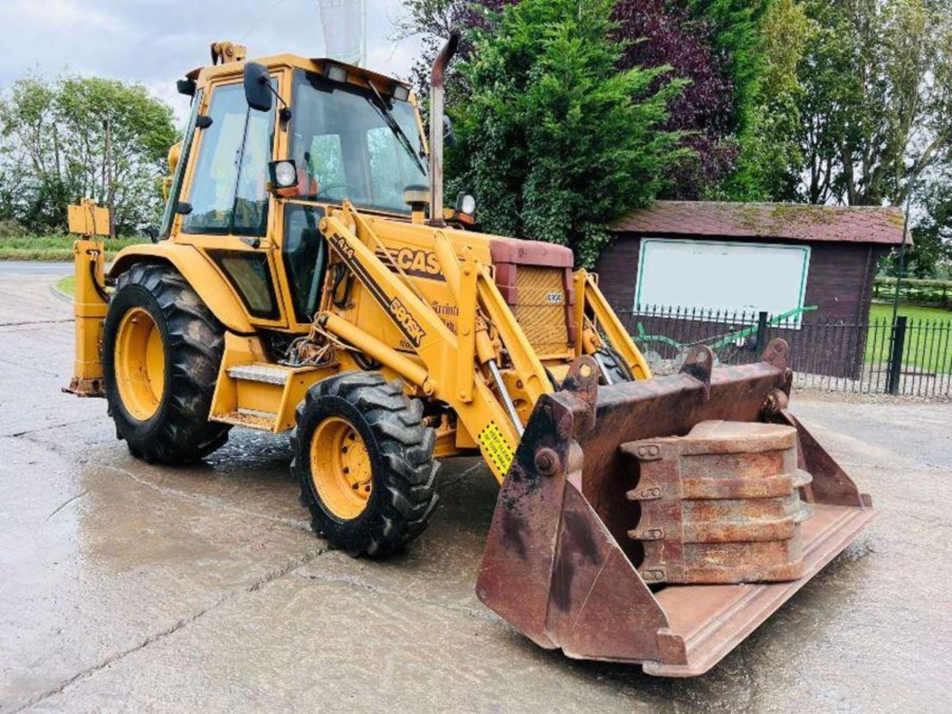 CASE 580SK 4WD BACKHOE DIGGER C/W EXTENDING DIG - Bild 11 aus 17