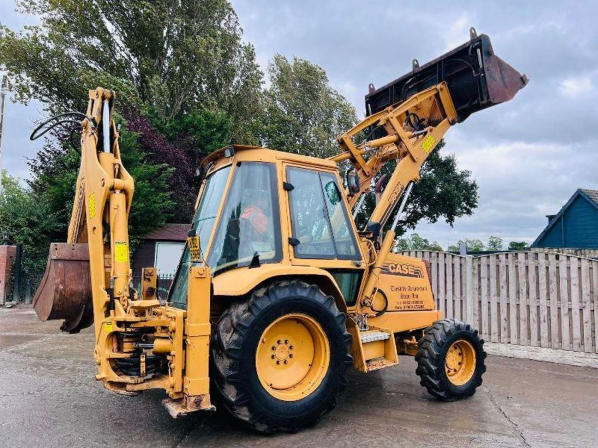 CASE 580SK 4WD BACKHOE DIGGER C/W EXTENDING DIG - Bild 12 aus 17