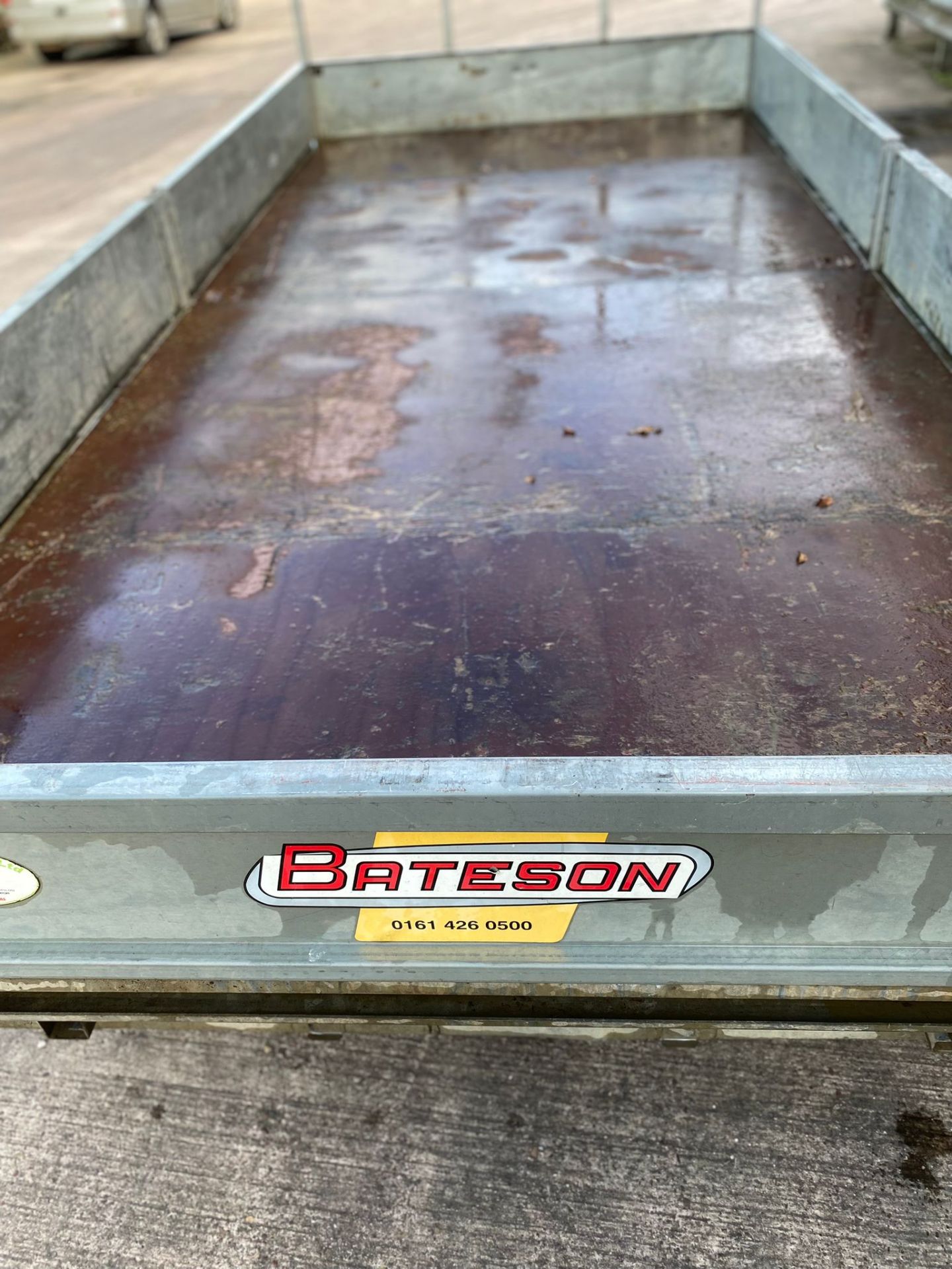 2007 BATESON TRAILER - IN VERY GOOD CONDITION WITH RAMPS, BRAKES ALL WORK, LIGHTS ALL WORK - Image 8 of 11