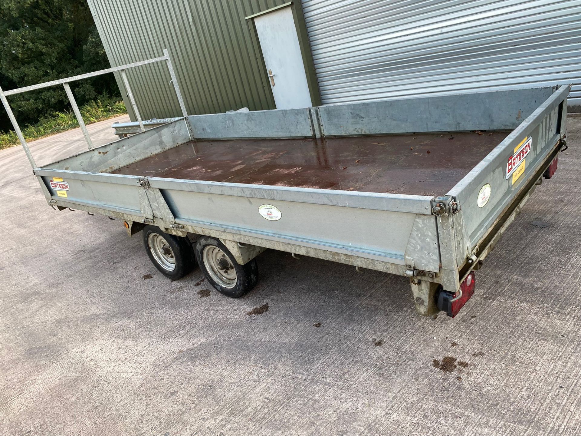 2007 BATESON TRAILER - IN VERY GOOD CONDITION WITH RAMPS, BRAKES ALL WORK, LIGHTS ALL WORK - Bild 6 aus 11